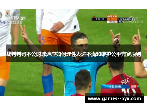 裁判判罚不公时球迷应如何理性表达不满和维护公平竞赛原则